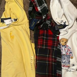 RL (3 hoodies in M) NWT Unise